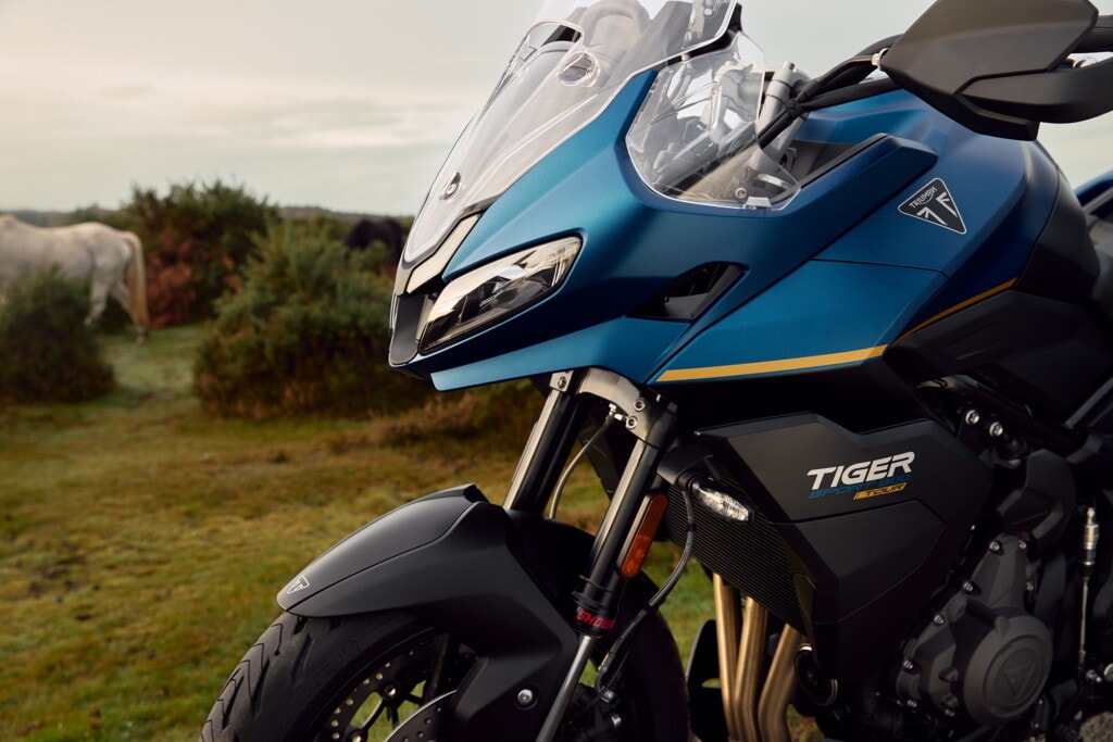 Triumph: le foto della Tiger Sport 800 Tour