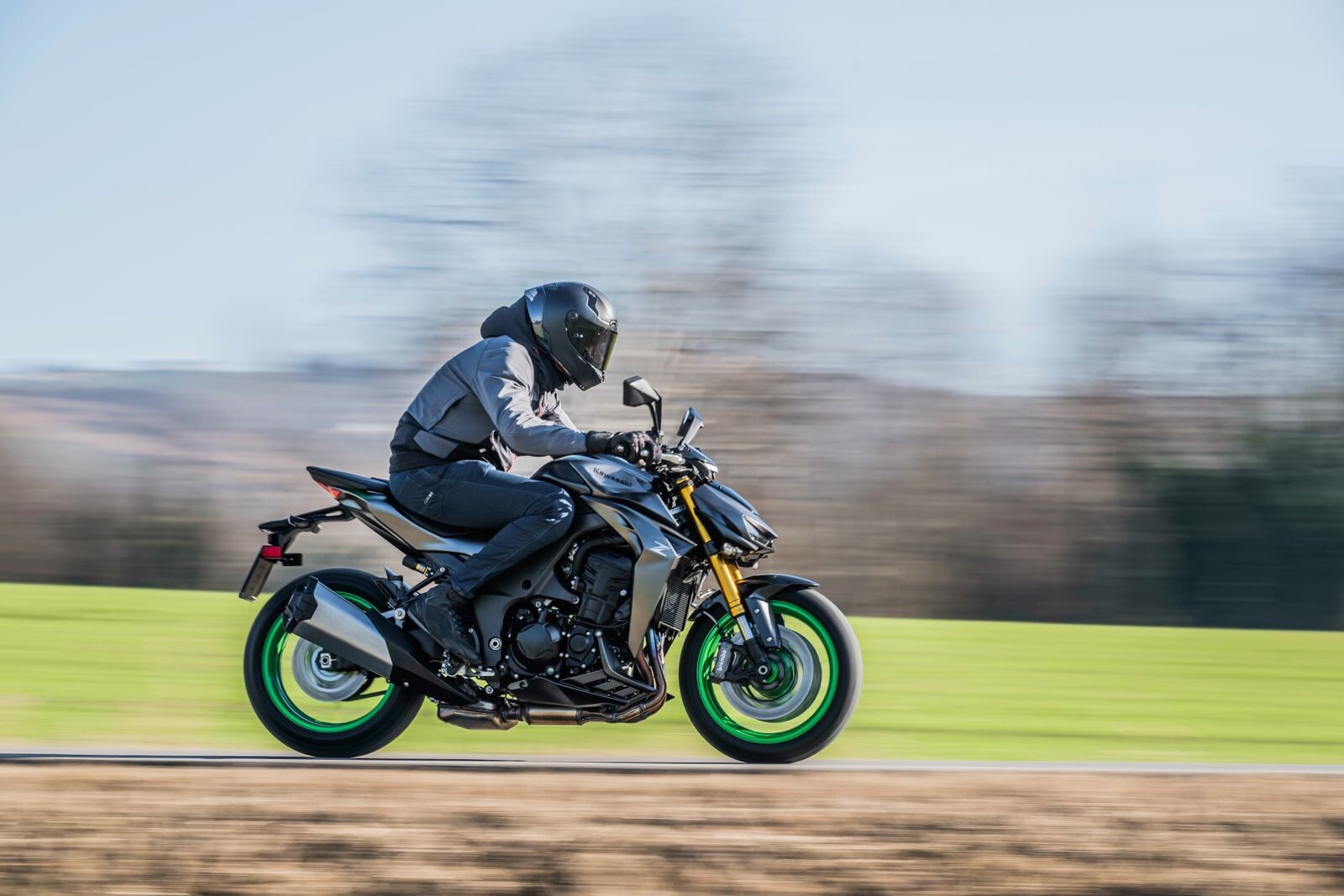 Kawasaki Z1100, LE FOTO DELLA PROVA