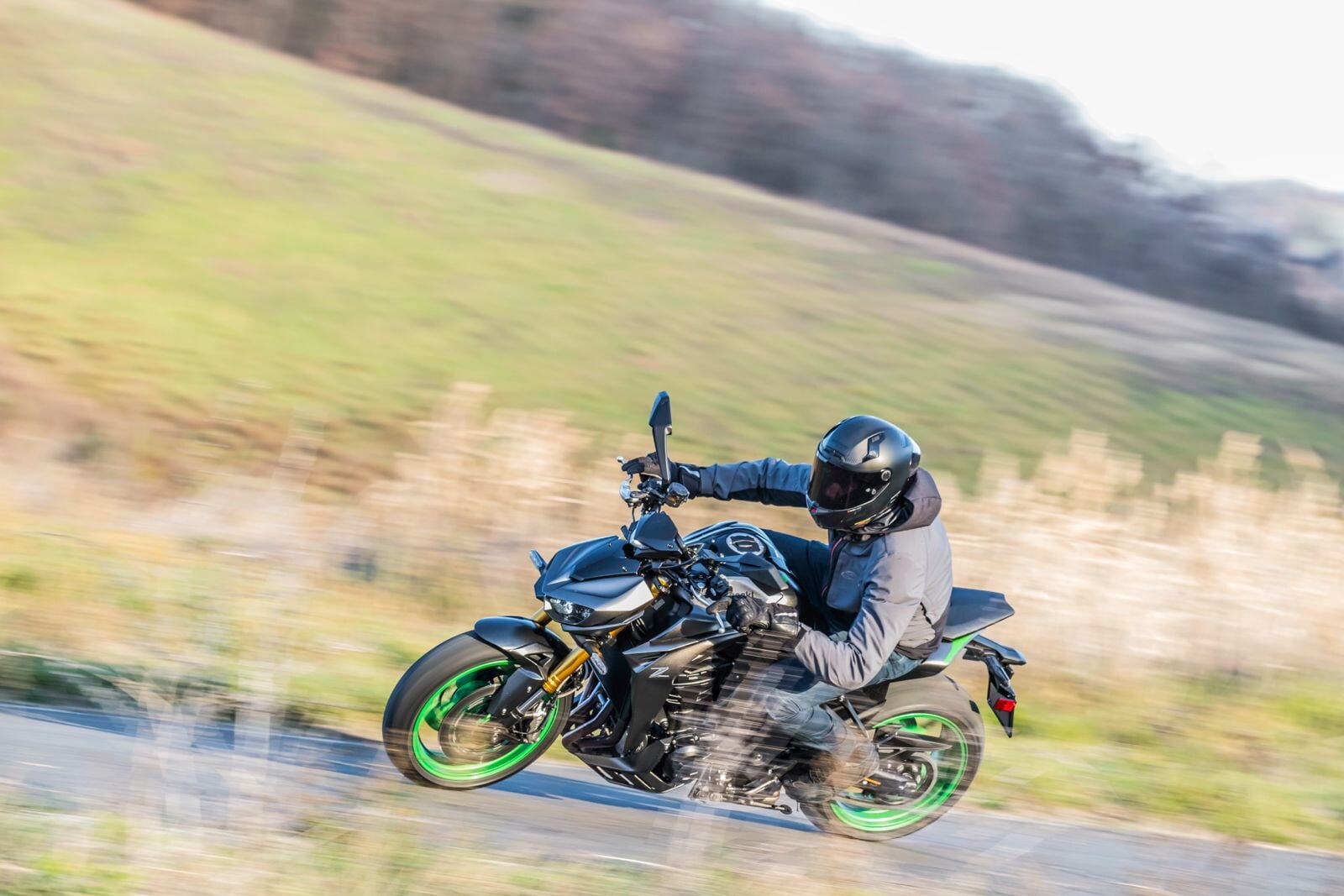 Kawasaki Z1100, LE FOTO DELLA PROVA