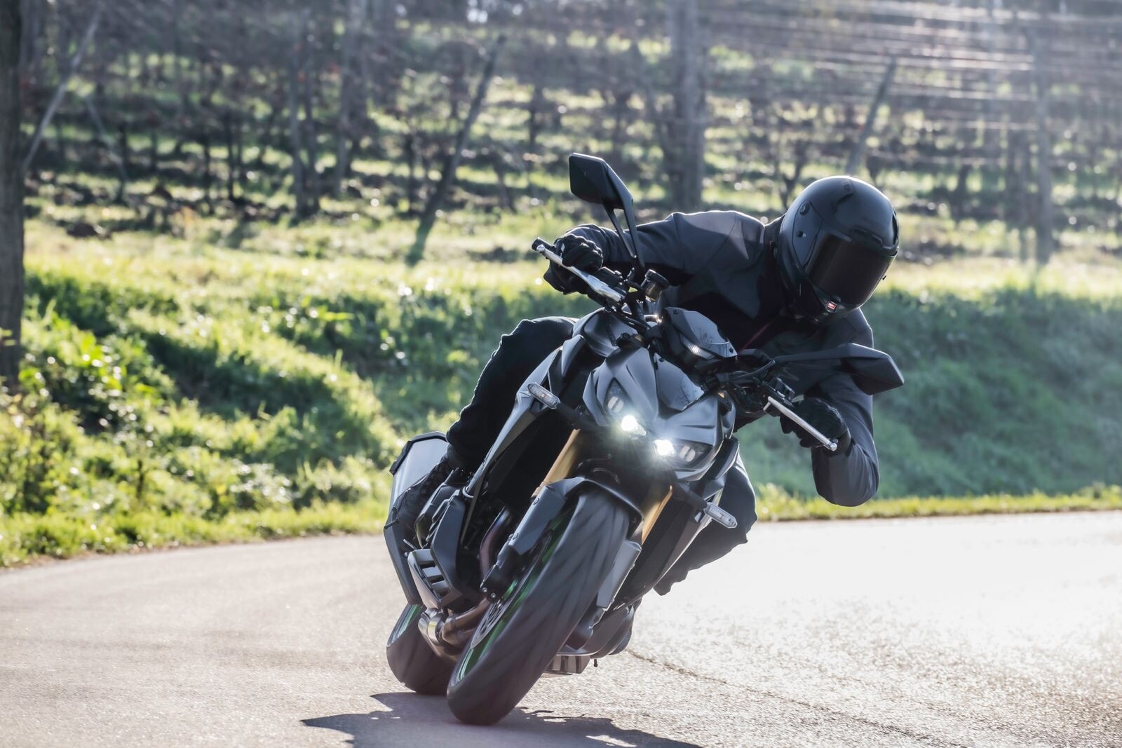 Kawasaki Z1100, LE FOTO DELLA PROVA