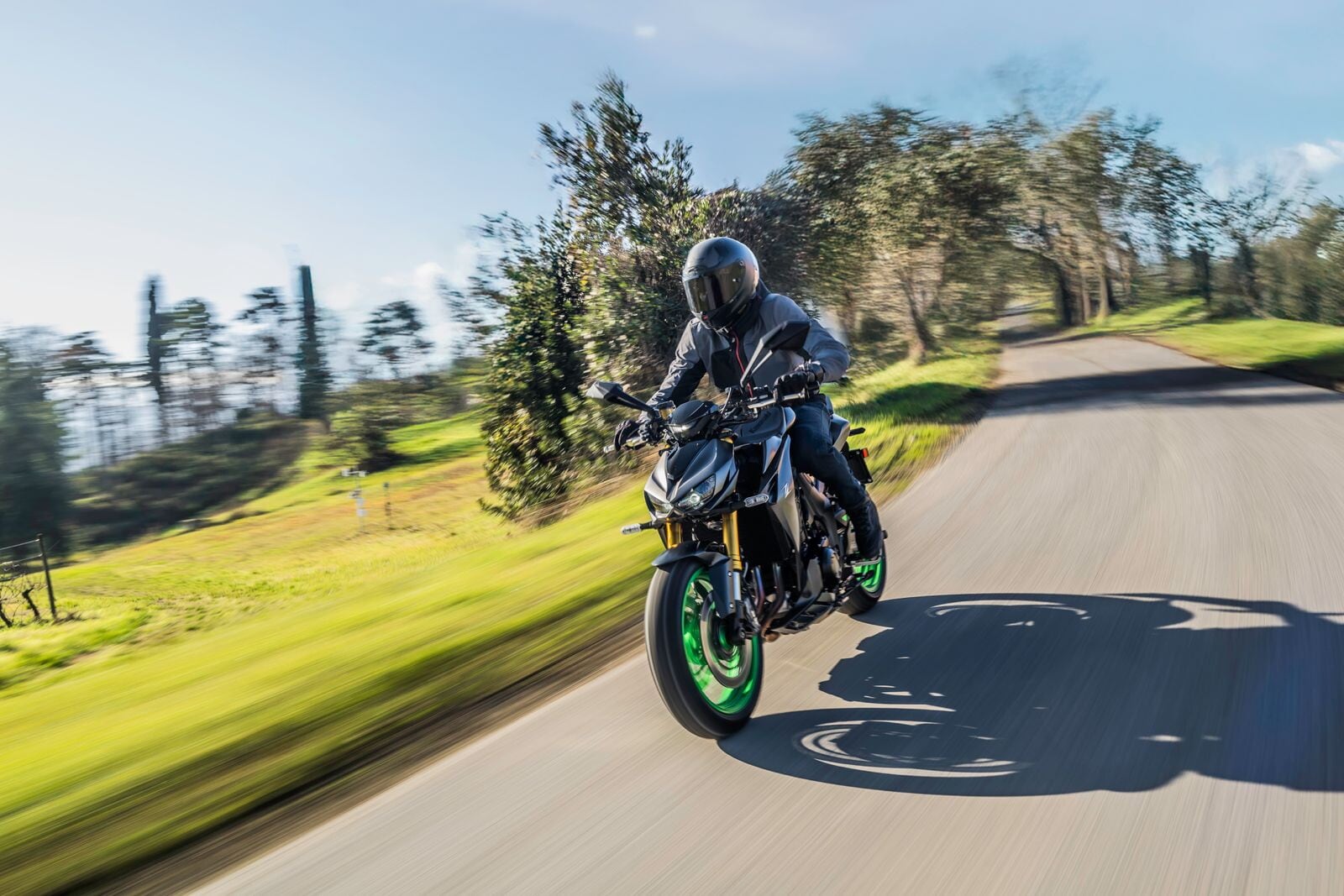 Kawasaki Z1100, LE FOTO DELLA PROVA