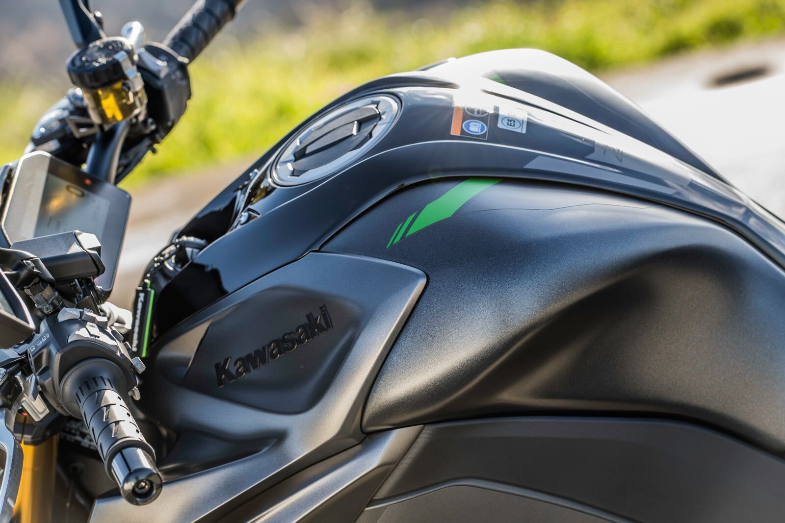 Kawasaki Z1100, LE FOTO DELLA PROVA