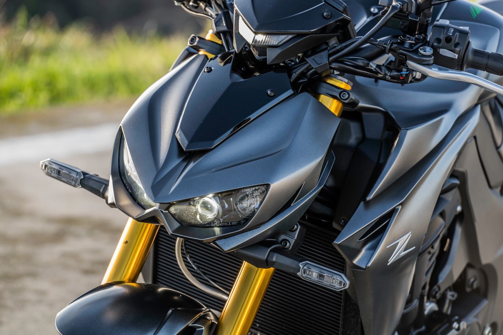 Kawasaki Z1100, LE FOTO DELLA PROVA