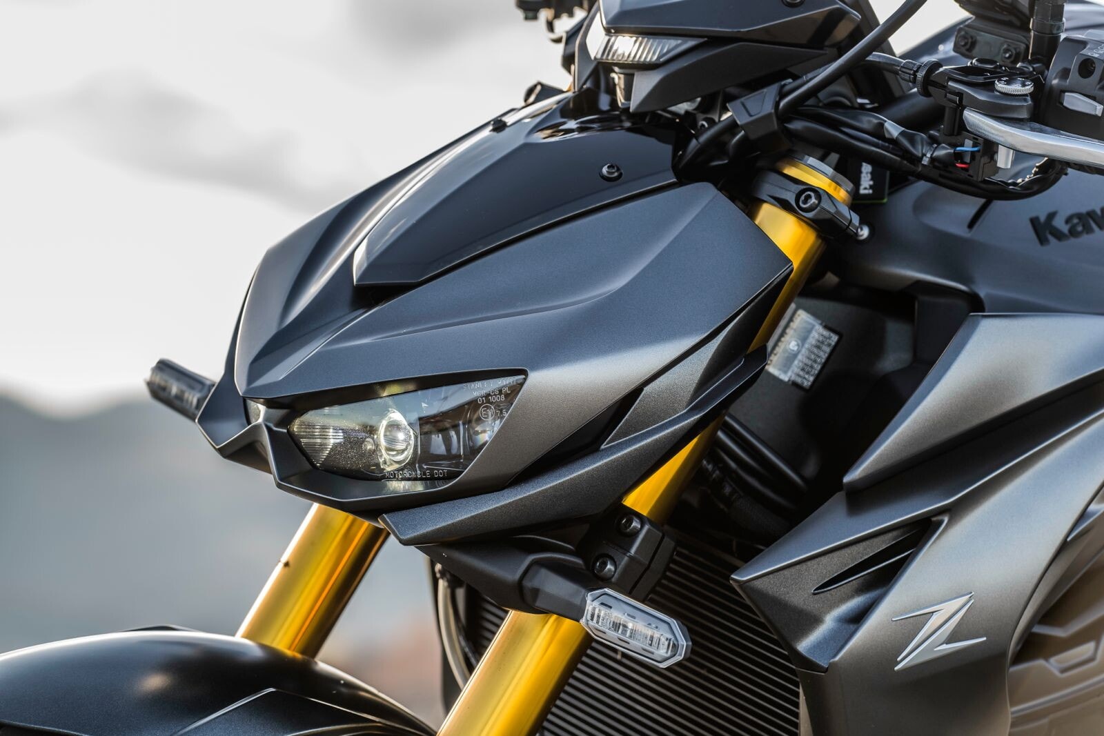 Kawasaki Z1100, LE FOTO DELLA PROVA