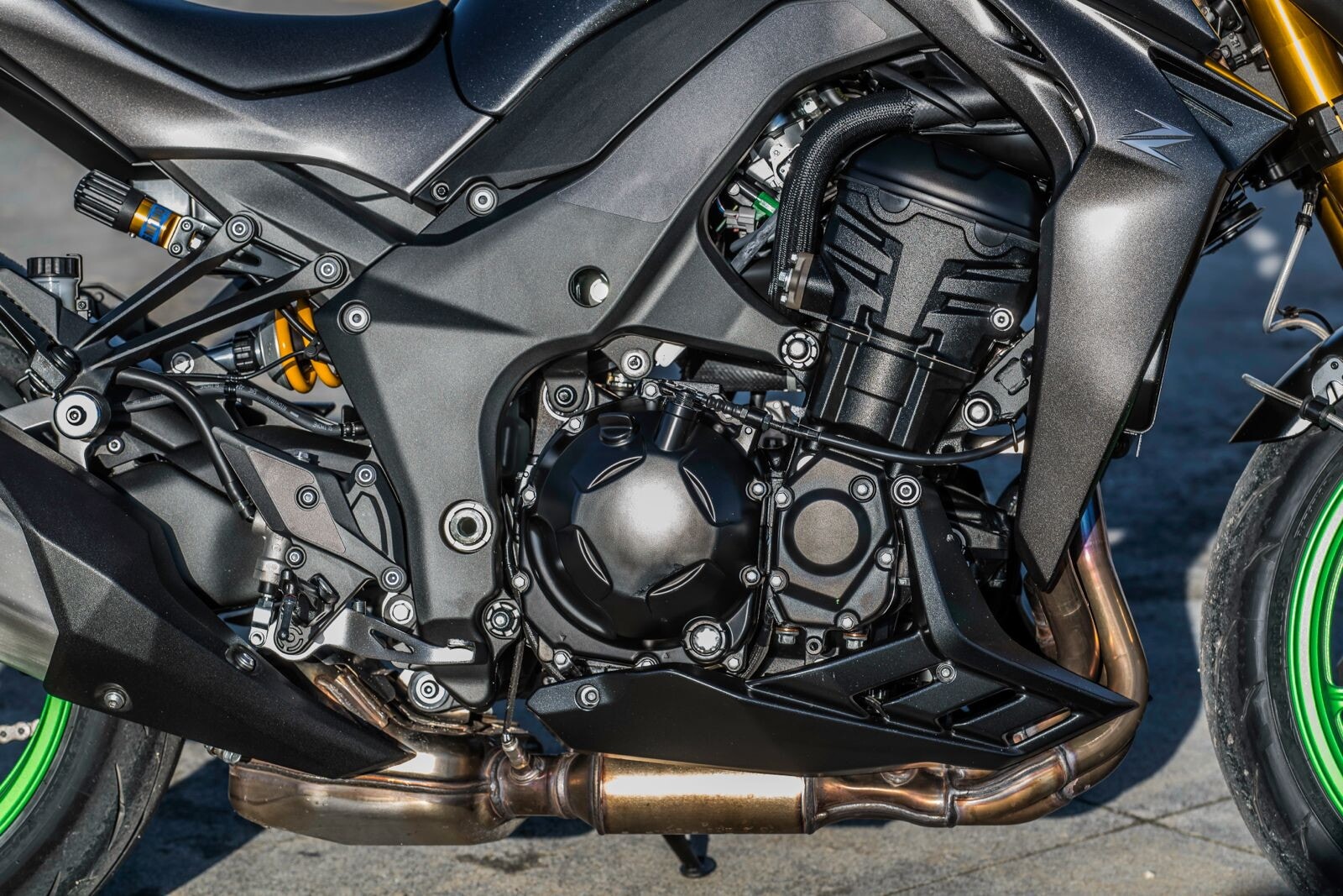 Kawasaki Z1100, LE FOTO DELLA PROVA