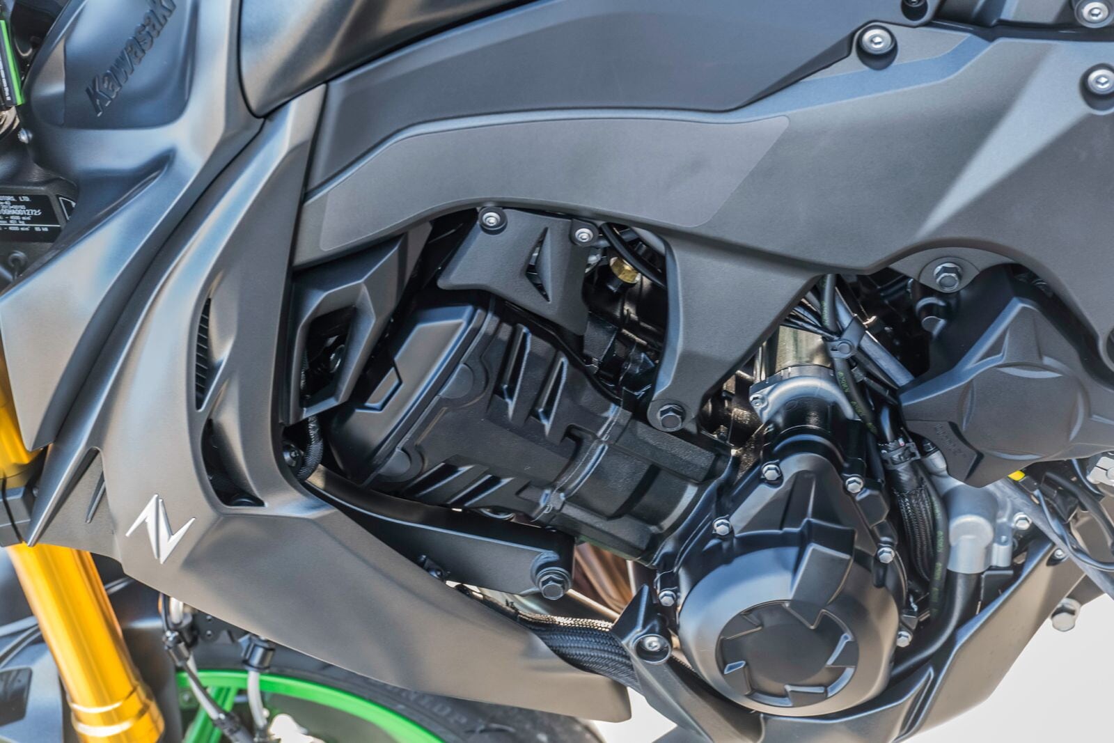 Kawasaki Z1100, LE FOTO DELLA PROVA