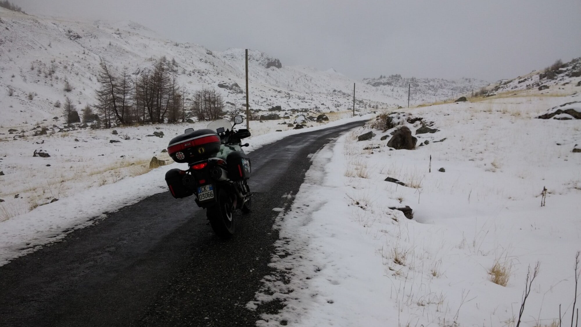 Moto e inverno: perché in certi giorni è meglio fermarsi