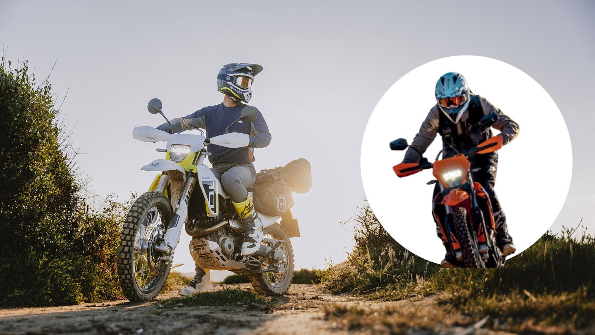L’alternativa alla KTM 690 Enduro R è la Husqvarna 701 Enduro