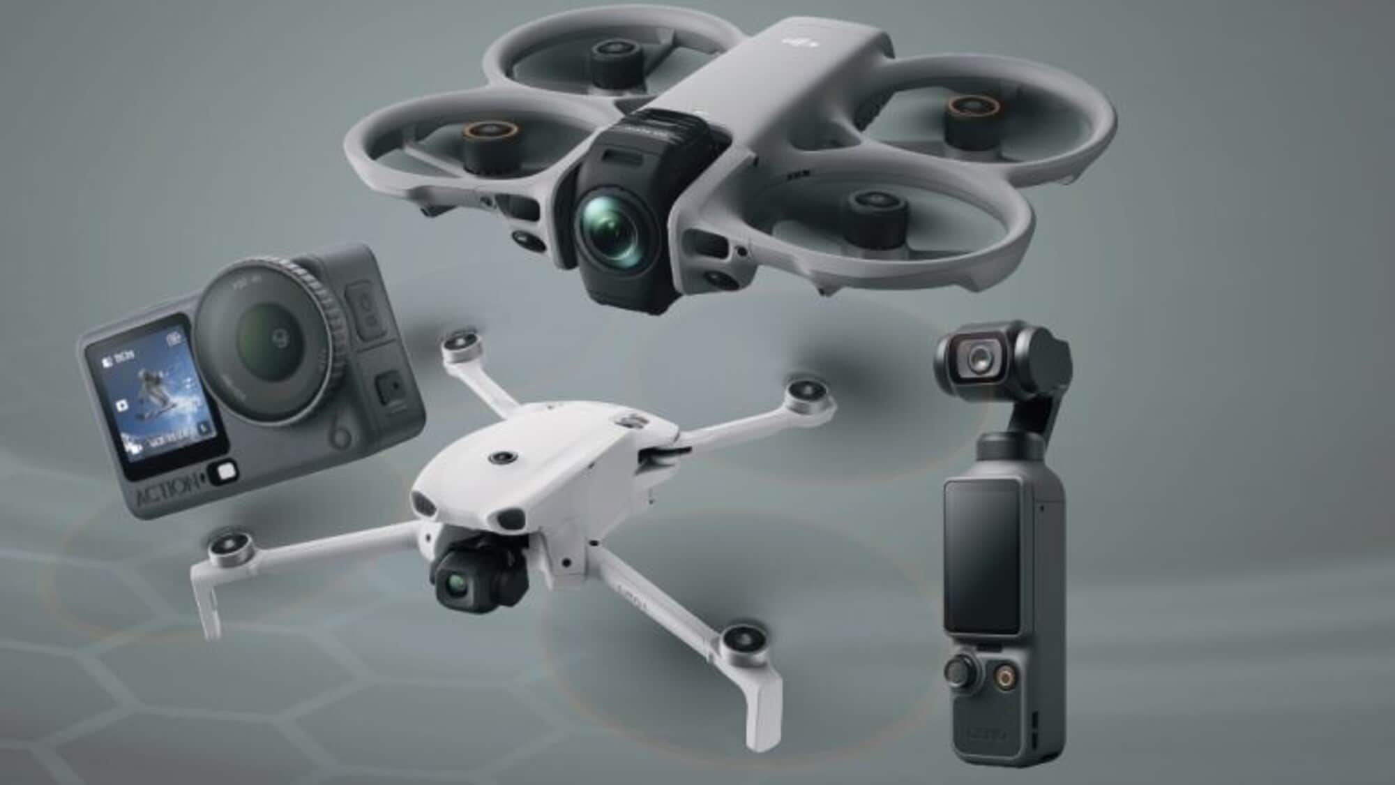 DJI Immersion Day, dai droni alle action cam: tutte le novità