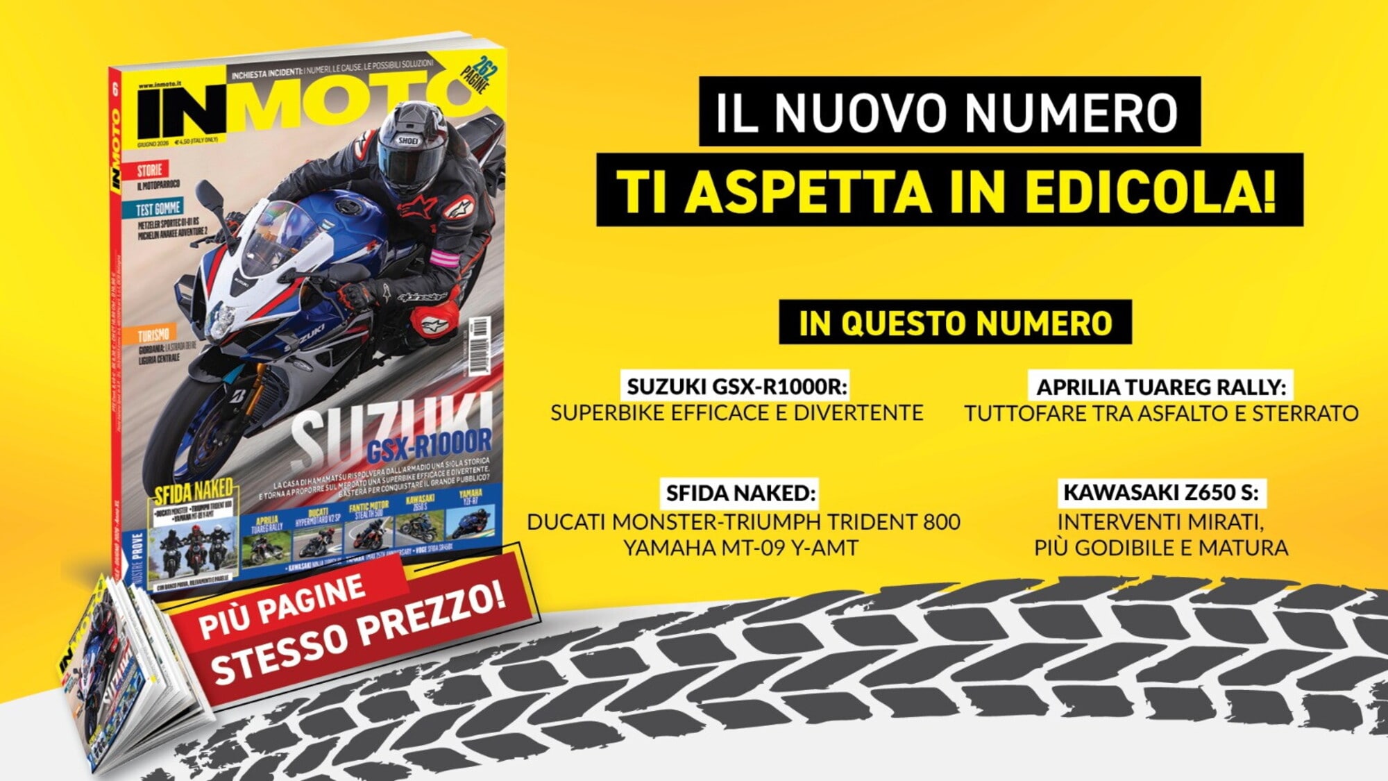 InMoto in edicola con la Suzuki GSX-R1000R