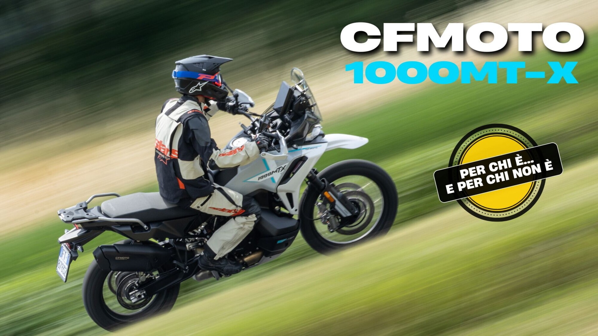 CFMOTO 1000MT-X: per chi è (e per chi non è)