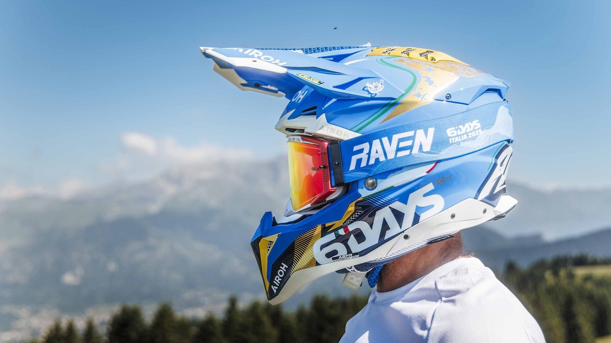 AIROH svela l’Aviator III 6Days Italia 2025: l’enduro torna a casa