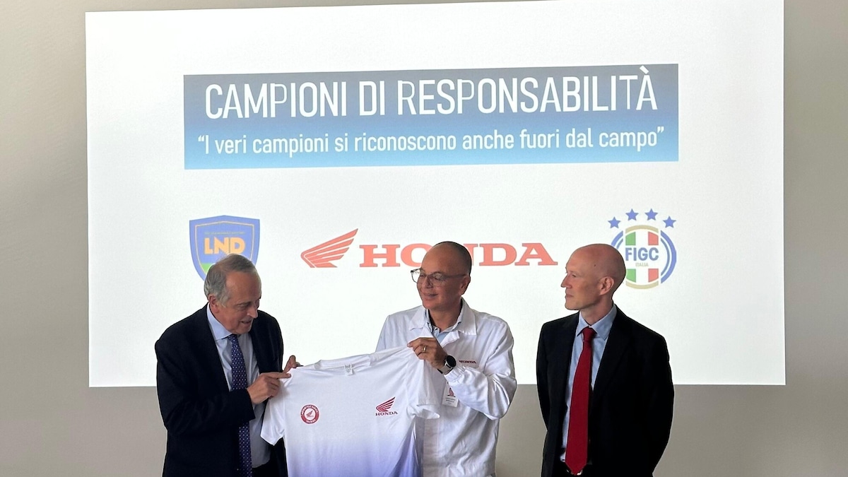 Honda e Lega Nazionale Dilettanti insieme per la sicurezza stradale