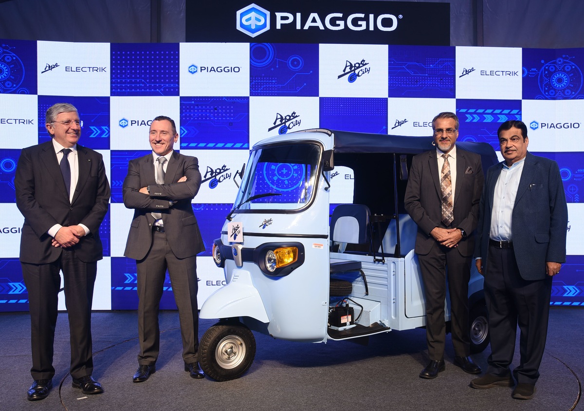 Piaggio, Ape diventa elettrica per l'India