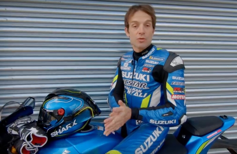 La giornata perfetta di Guintoli: da casa in pista con la GSX-R 1000 R