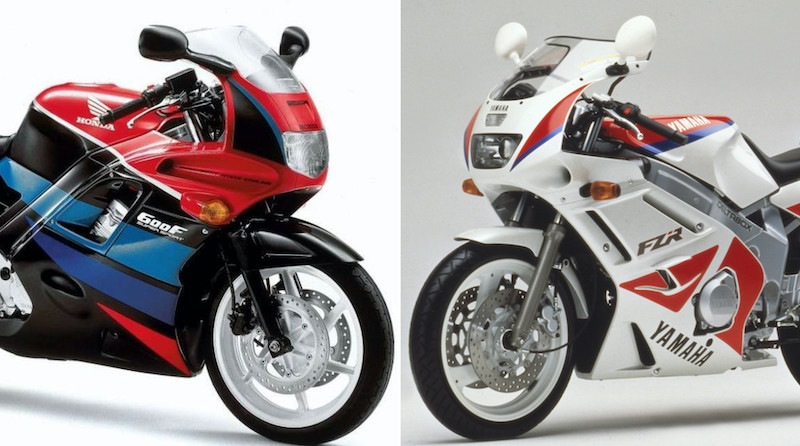 Rewind, Honda CBR 600 F Vs Yamaha FZR 600 '91: cavallerie leggere