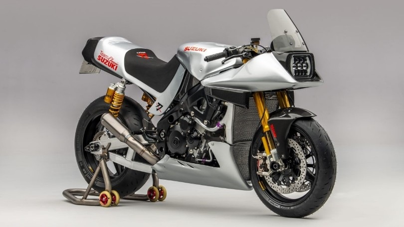 Suzuki: una GSX-R1000 SBK del 2008 rende omaggio alla Katana