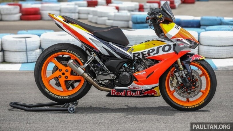 Honda GTB RCV Replica: lo scooter da gomito a terra