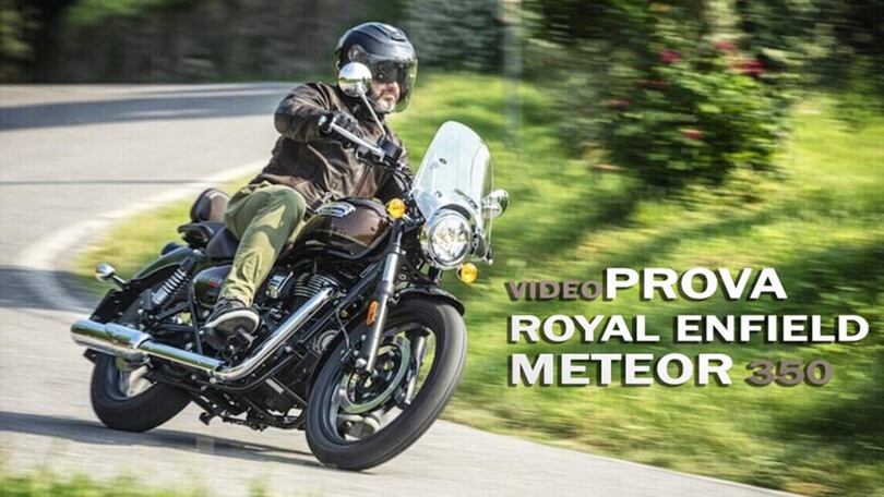 Prova Royal Enfield Meteor 350, la cruiser per tutti VIDEO