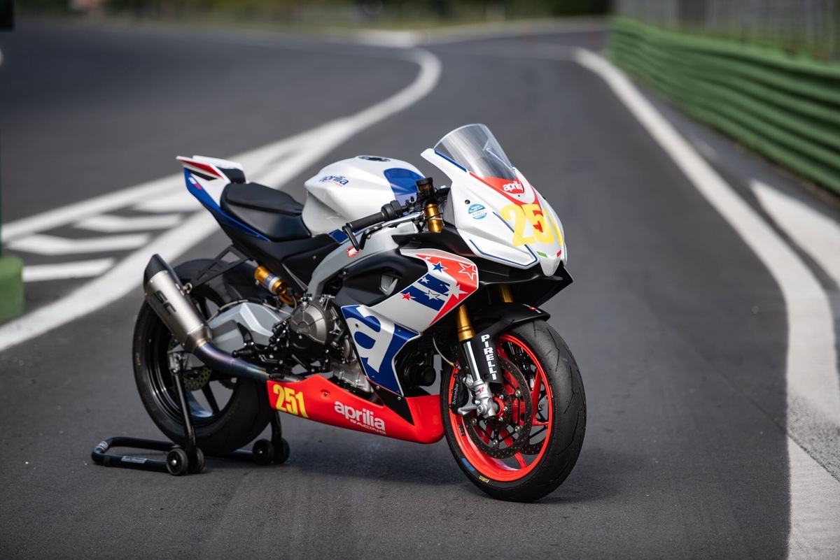 Aprilia RS 660: al CIV con livrea dedicata per Kaleb De Keyrel