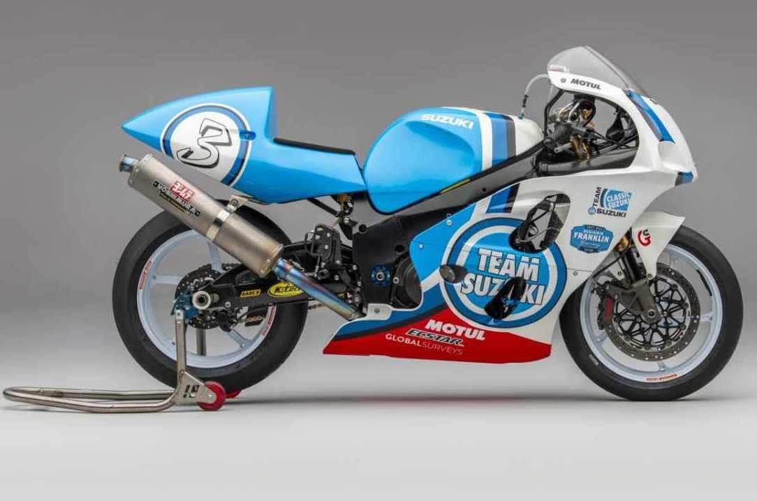 Suzuki GSX-R 750 Lucky Strike: pronta a scendere in pista nel Classic TT