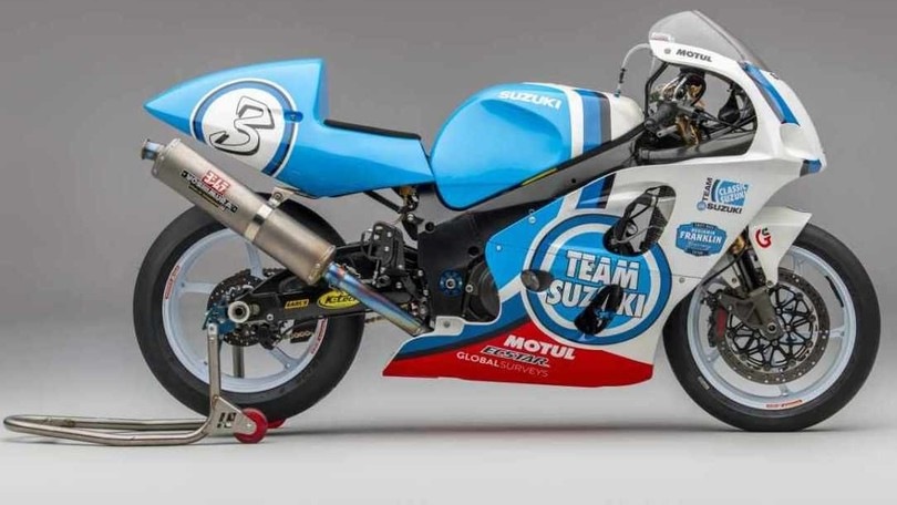 Suzuki GSX-R 750 Lucky Strike: pronta a scendere in pista nel Classic TT
