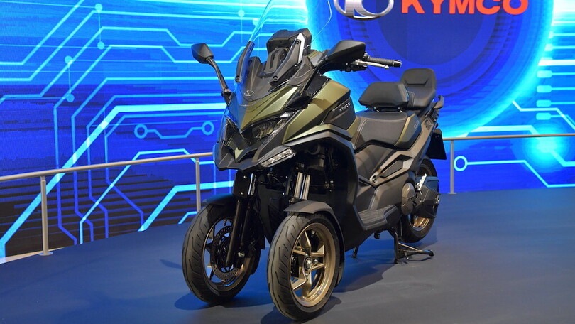 Eicma 2021, Kymco: il tre ruote CV3 pronto a debuttare nel 2022