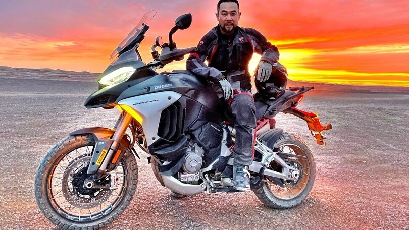 Con la Ducati Multistrada V4 si va alla scoperta della Cina