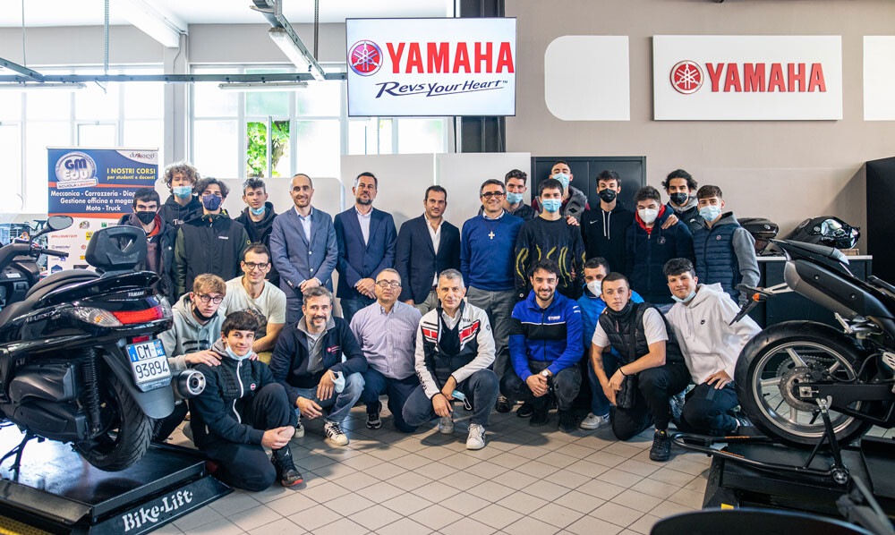 Yamaha e CNOS-FAP, un nuovo laboratorio automotive in Lombardia