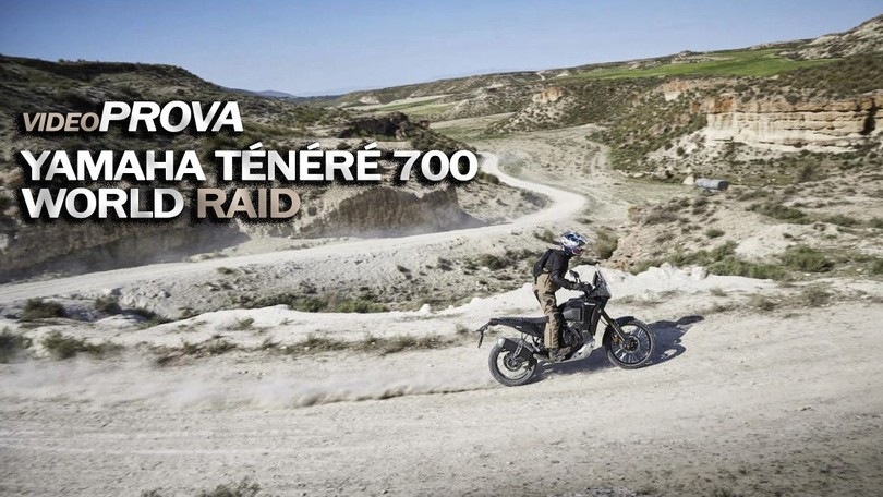Prova Yamaha Ténéré 700 World Raid: avventure a lungo raggio VIDEO