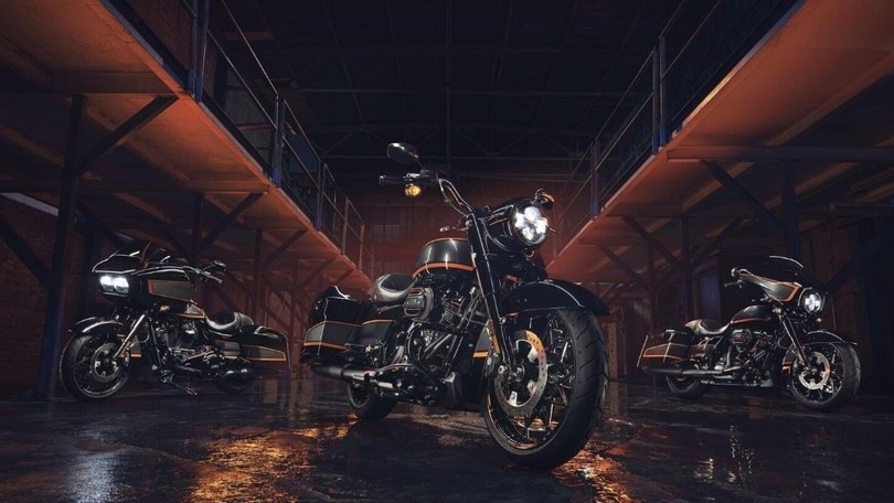 Harley-Davidson: arrivano le livree Apex Factory Custom Paint