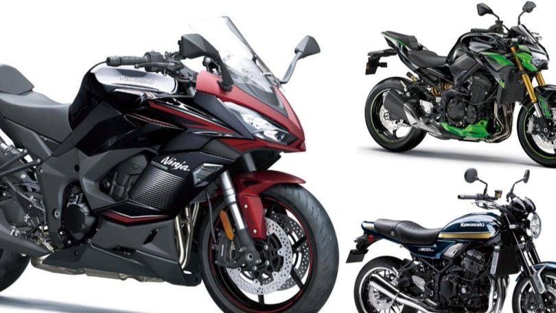 Kawasaki, nuovi colori e grafiche per i Model Year 2023