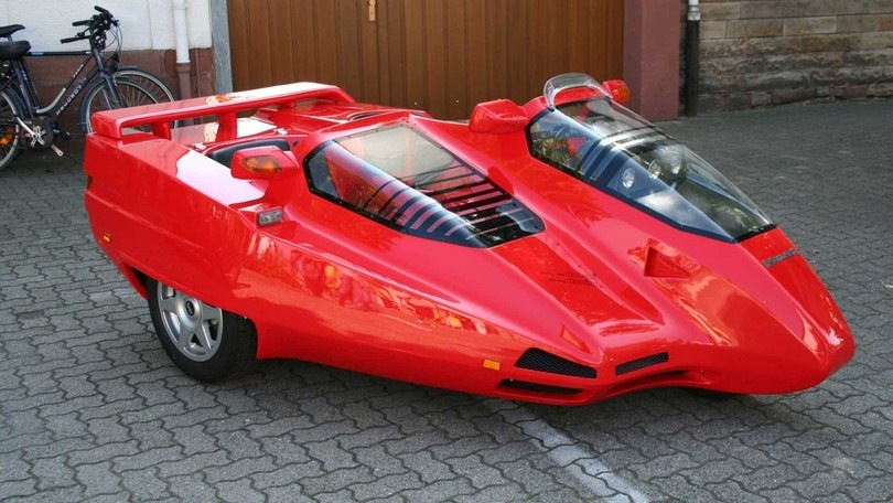 Krauser Domani: quando la moto si fece auto