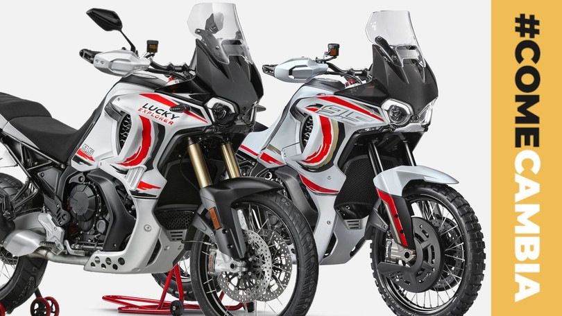 Come Cambia: MV Agusta Lucky Explorer 9.5 Proto vs. serie