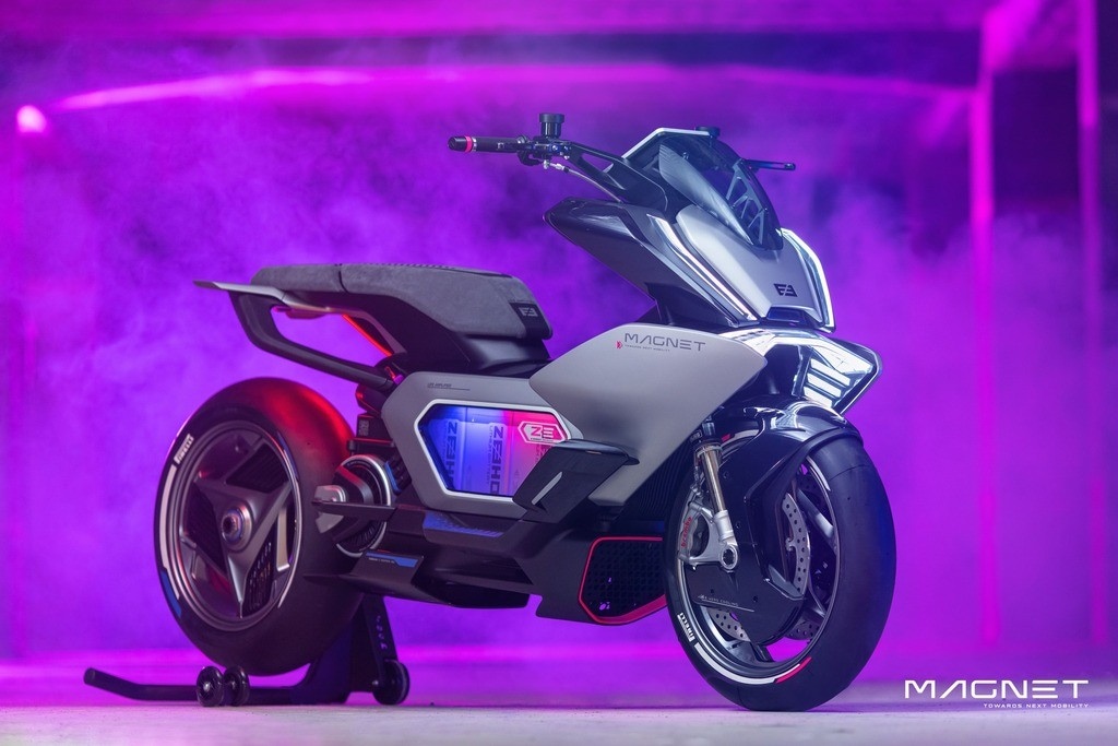 Zeeho Magnet, l'elettrica di CFMoto che viene dal futuro
