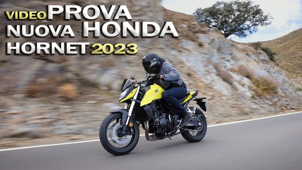 Prova, Honda Hornet 2023: nuova generazione VIDEO
