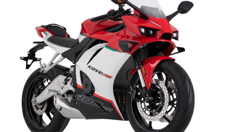 Kove 400 RR, quattro cilindri a tutta potenza