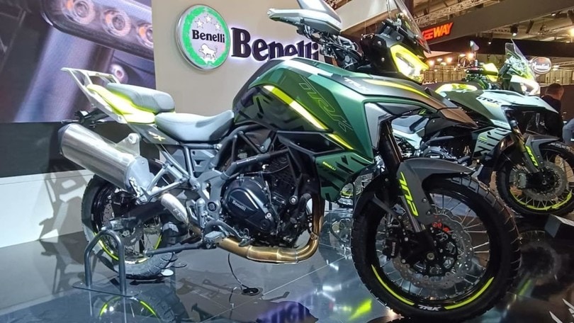 Benelli, TRK 800 e la TRK 702 X in passerella a MBE 2023