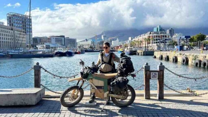 Sinje Gottwald, attraverso l'Africa con la sua Kalk AP