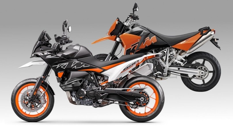Da 950 Supermoto a 890 SMT: la motardona secondo KTM