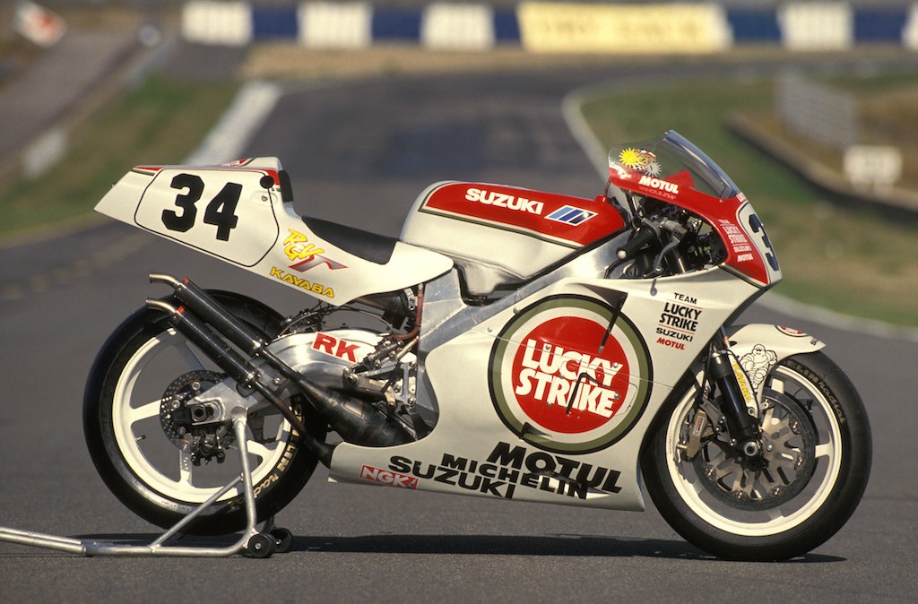 Quella volta che... : in pista con Suzuki RGV500 XR79