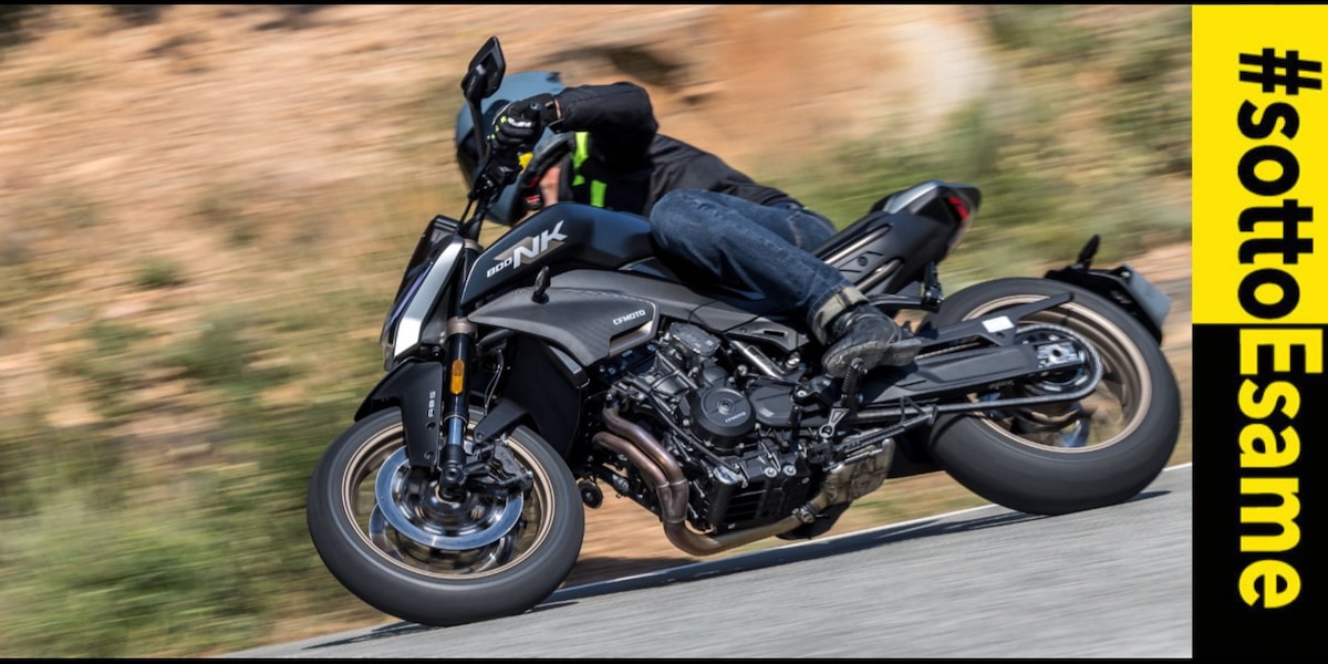 Test CFMOTO 800 NK, i voti del #SottoEsame