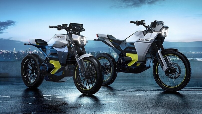 Can-Am festeggia i 50 anni con due nuove moto elettriche