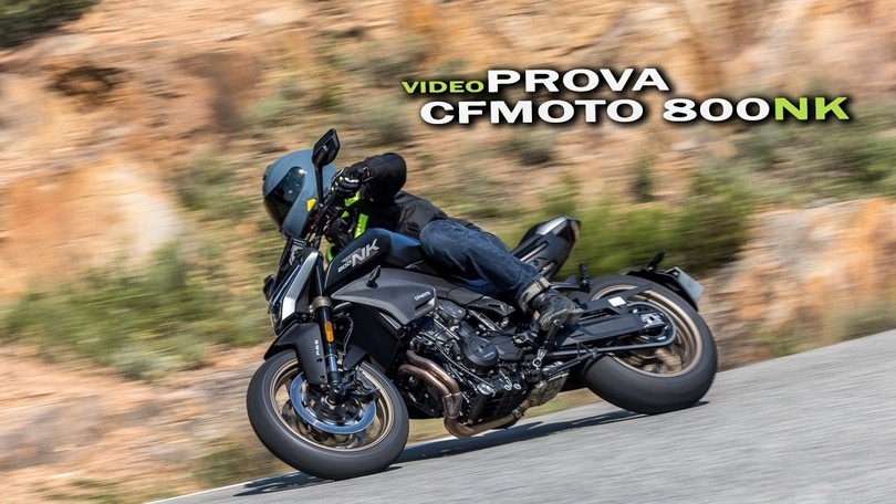 Prova CFMOTO 800NK: artiglieria cinese VIDEO
