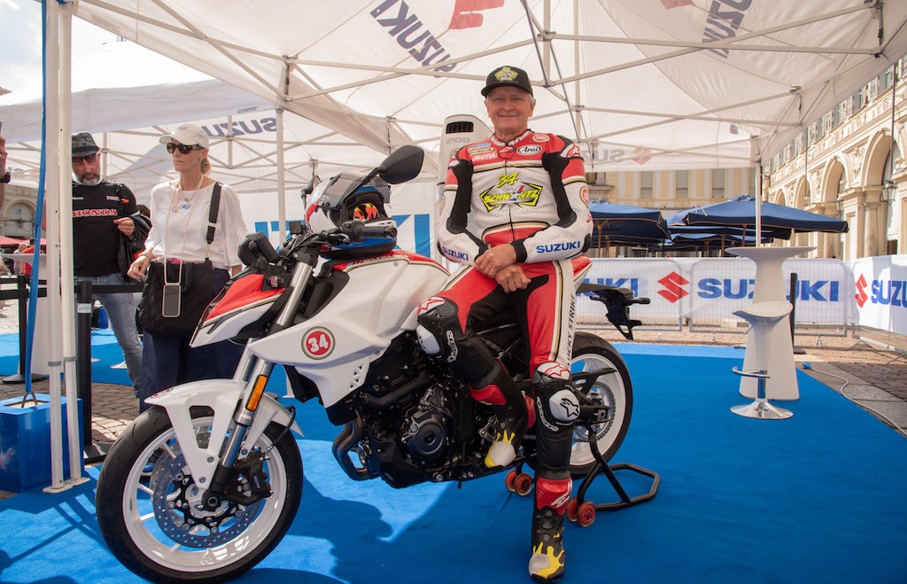 Suzuki, una GSX-8S speciale in onore di Kevin Schwantz