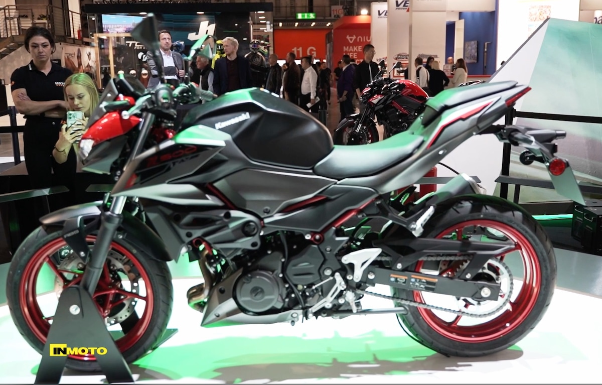 EICMA 2023, Kawasaki Z 500 e Ninja 500: il VIDEO