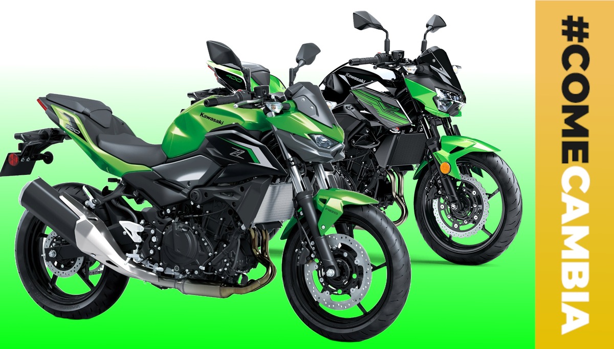 Come Cambia: Kawasaki Z500 Vs. Z400