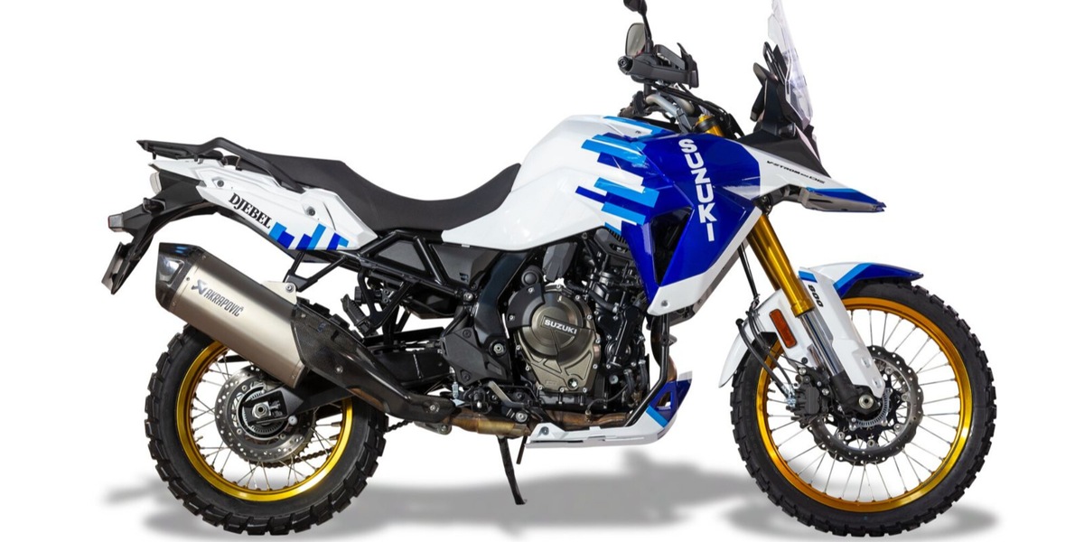 Nuova Suzuki V-Strom 800DE Djebel, sapore di Dakar