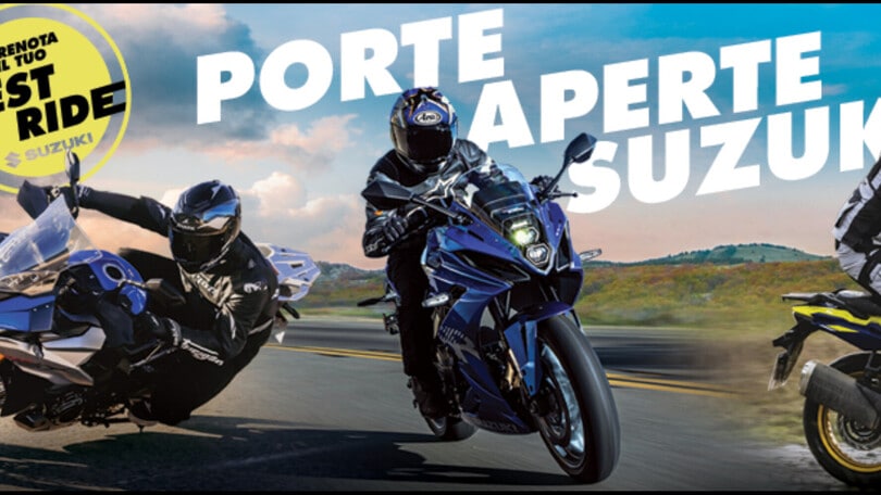 Suzuki, "Porte Aperte": dove e quando provare gli ultimi modelli