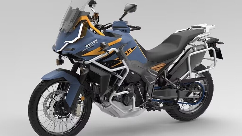 Zontes, ZT 703 F Adventure: i primi dettagli della tre cilindri